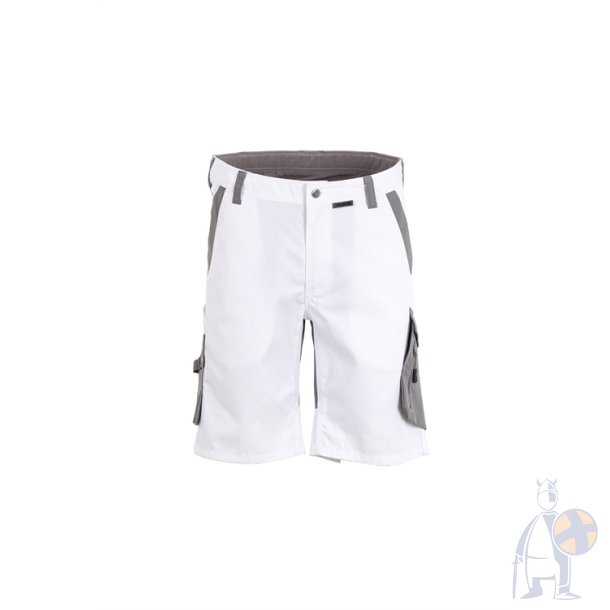 6458 Norit herre arbejdsshorts, hvid/zink