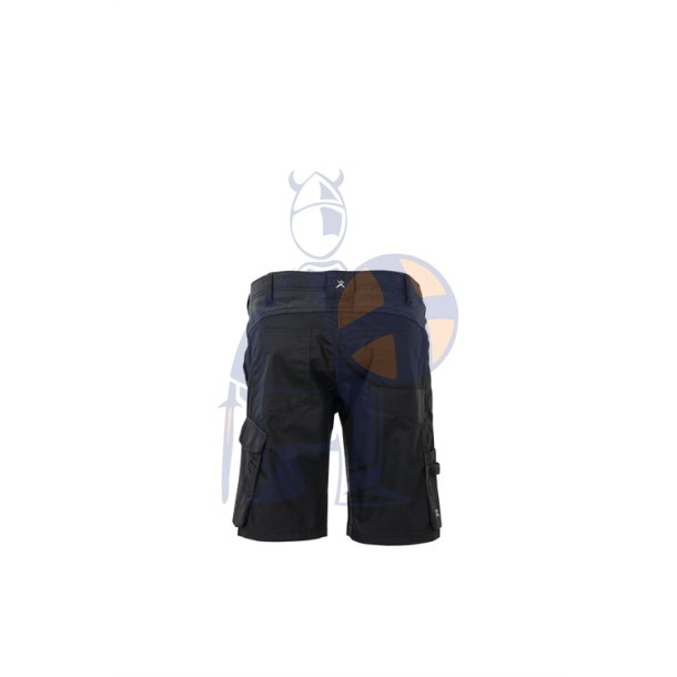 6460 Norit dameshorts sort m/stretch