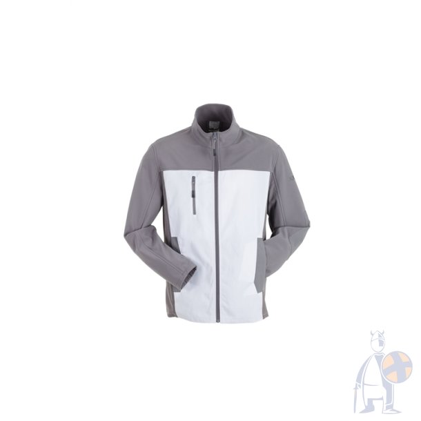 6508 Planam Norit Hybridjakke til m�nd, hvid/zink