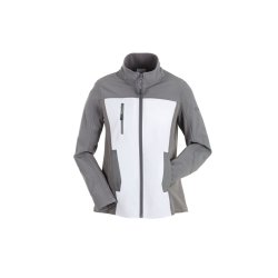 6518 Norit dame hybridjakke hvid/zink 