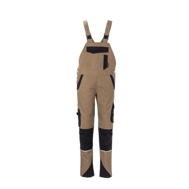 6533 Norit Dame overalls sand/sort 