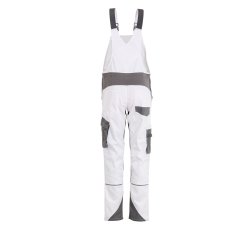 6538 Norit dame overalls hvid/zink