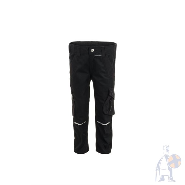 6540 Planam Norit b�rne arbejdsbukser sort