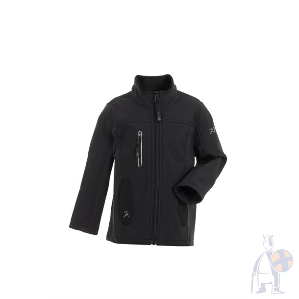 6550 Planam Norit b�rne softshell jakke sort