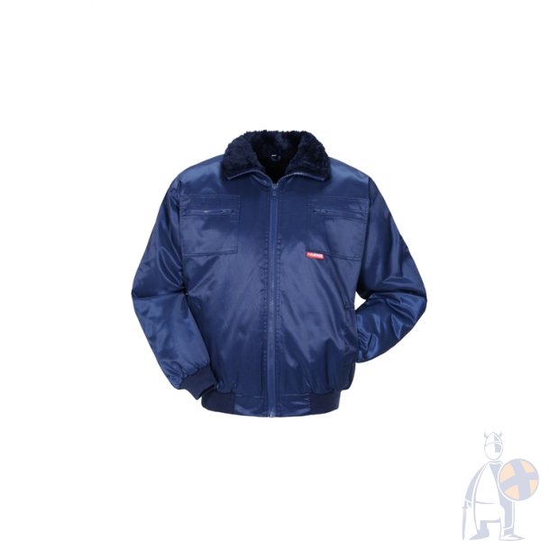 0336 Gletscher Pilot Jakke Marine