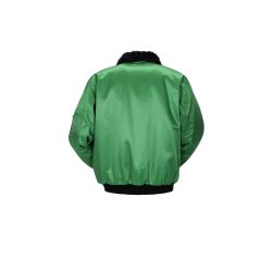 0337 Gletscher Pilot Jakke Grn - Med tryk