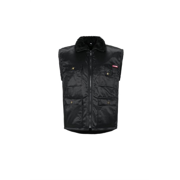 0339 Gletscher Pilot vest Sort