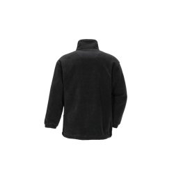 0346 Streem Fleece Jakke Sort/antrasit