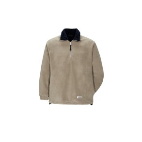 0351 Relax Fleece Trje Camel/marine