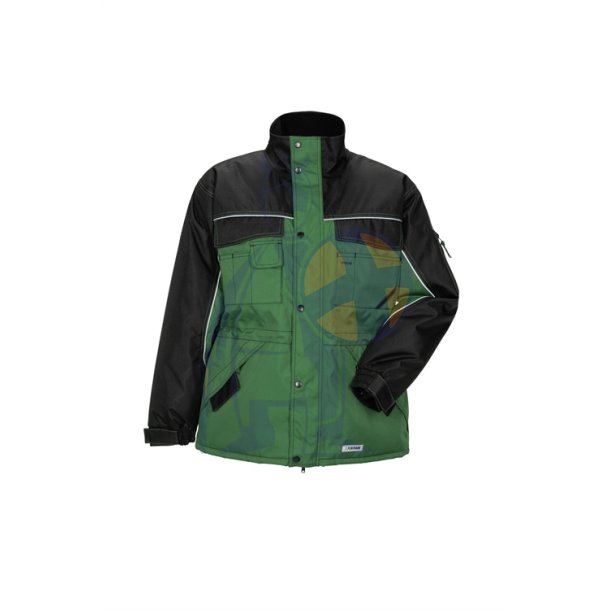 3317 Dust Parka Gr�n/sort 