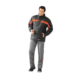 3603 Cosmic Jakke Anthrazit/orange 