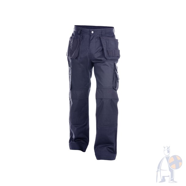 200444 Dassy Oxford bukser Navy bl� m/hylsterlommer