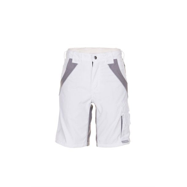 2543 Plaline Arbejdsshorts, hvid/zink