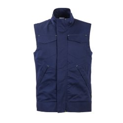 PLANAM STRETCHLINE VEST Marine bl�