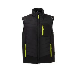 Planam stretch vintervest sort
