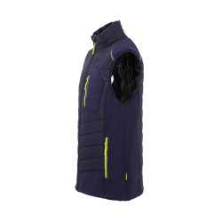 Planam stretch vintervest marine bl