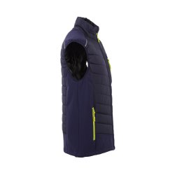 Planam stretch vintervest marine bl