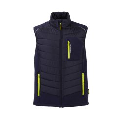 Planam stretch vintervest marine bl