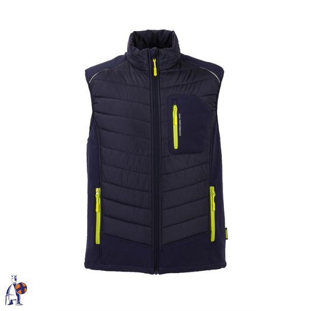 Planam stretch vintervest marine bl�