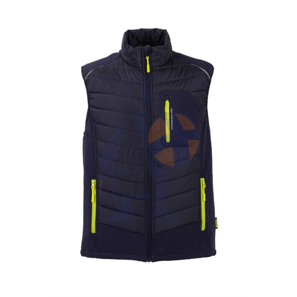 Planam stretch vintervest marine bl�
