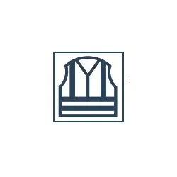 Softshell-jakke HAVEP High Visibility+ - gul-sort (CBK)