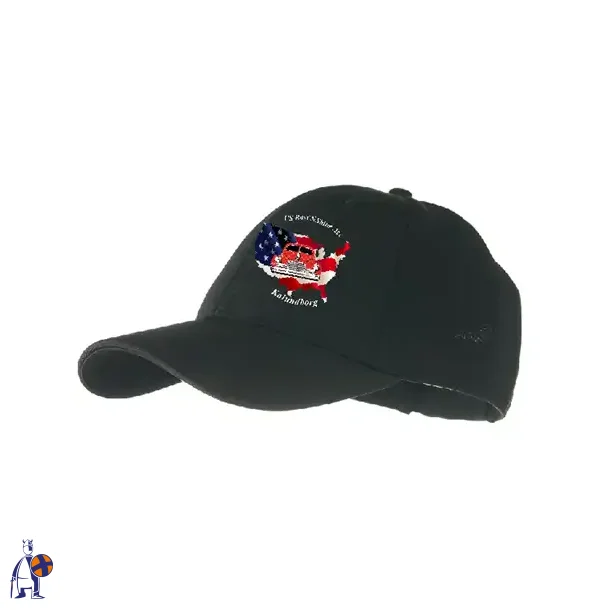ST2612 RustNShine  cap one size sort med tryk