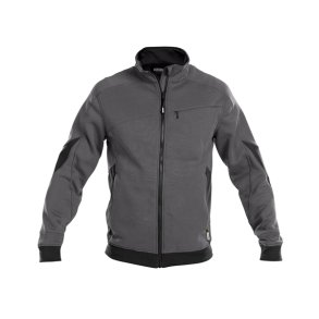 DASSY  VELOX sweatshirt, ANTRASITE GR/SORT