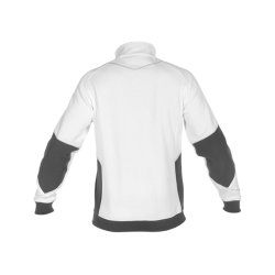 DASSY  VELOX sweatshirt, HVID/ANTRASITE GR