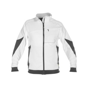 DASSY  VELOX sweatshirt, HVID/ANTRASITE GR