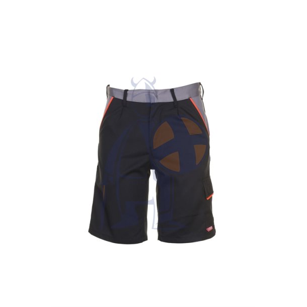 2471 Visline shorts sort / orange / zink