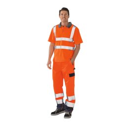 2098 High Visible Polo T-shirt 2 farvet