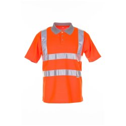 2098 High Visible Polo T-shirt 2 farvet