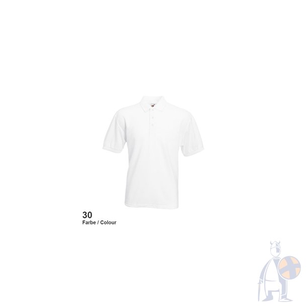 634020-30 Fruit of the loom 65/35 Pique Polo