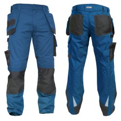 200908 Dassy Magnetic Arbejdsbukser Azurbl/ sort